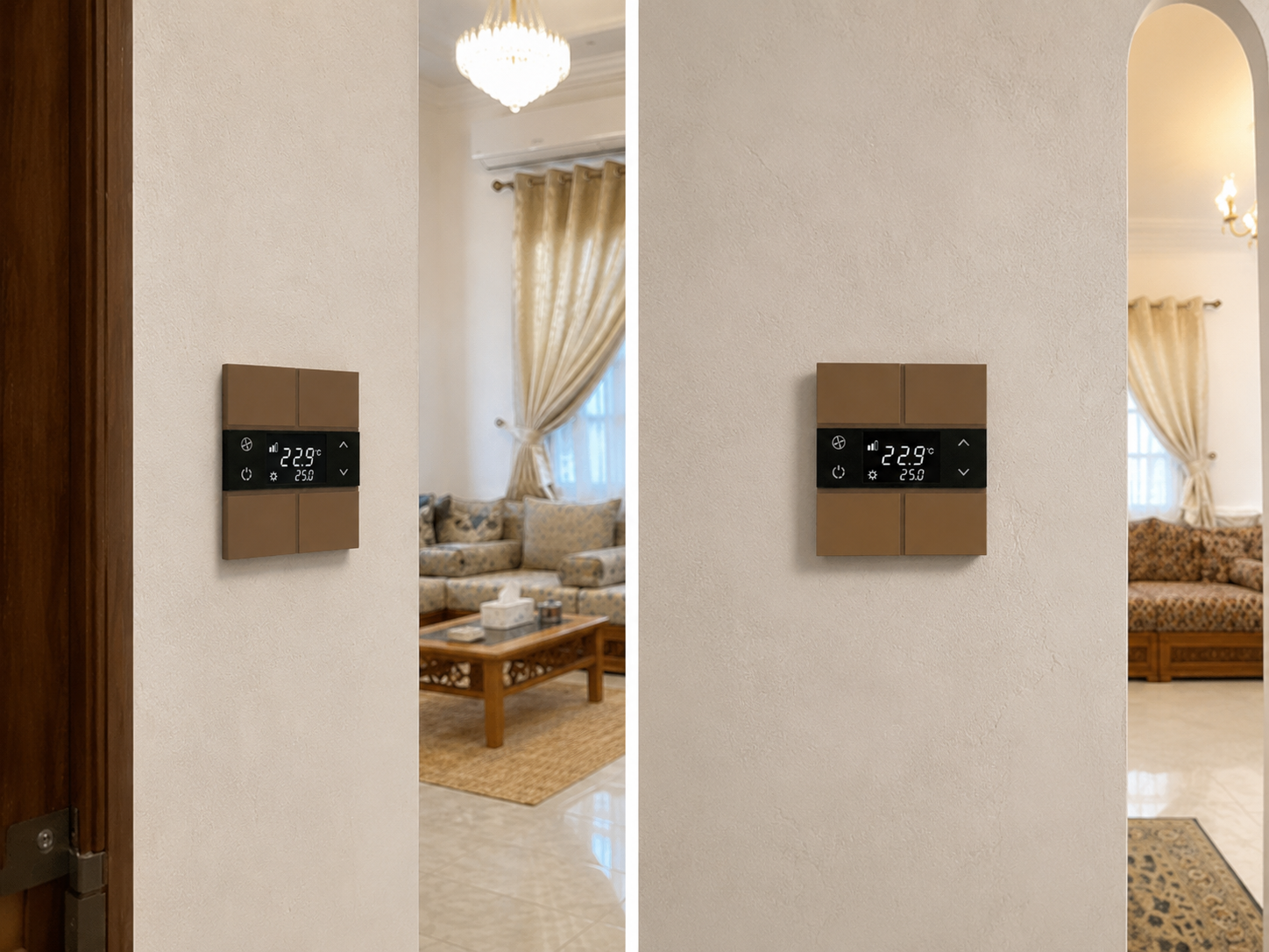 مفتاح واحد للتحكم بكامل الغرفة